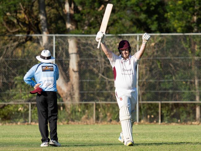 Another milestone: Scott Griffin currently sits in second spot for runs scored in A Grade . Picture: Berowra CC