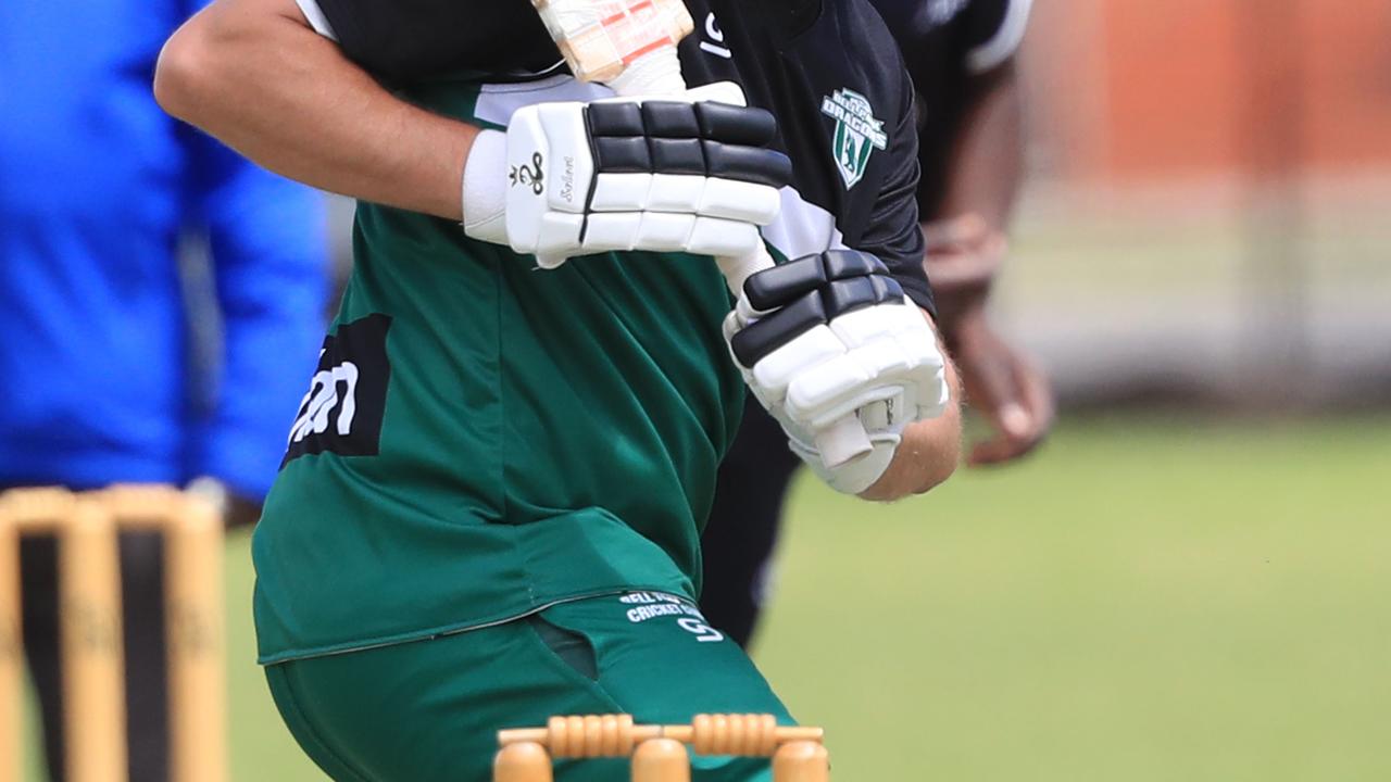 A Bell Park batter was allegedly abused during a GCA3 first grade match by a Manifold Heights opponent. Picture: Mark Wilson.