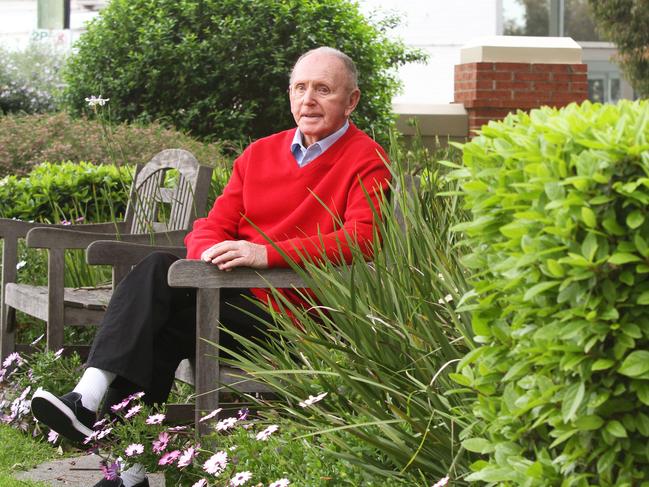 Williamson outside his East Brighton home.