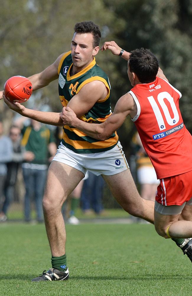 North Brunswick and Parkside wil renew hostilities in VAFA Division 4 finals. Picture: Josie Hayden