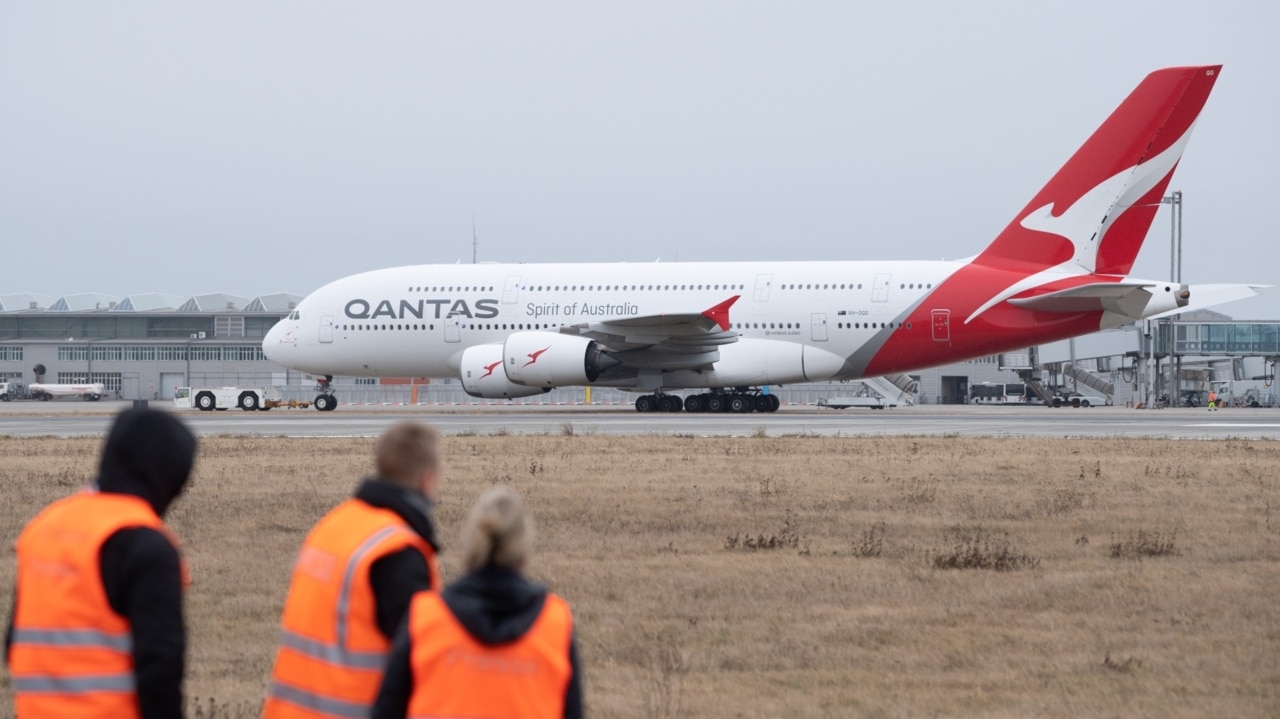 The first repatriation flight from India lands in Darwin