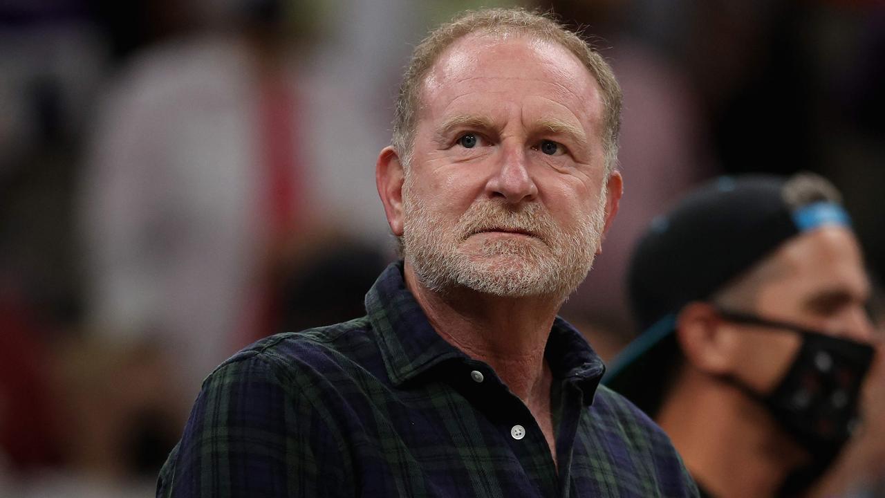 (FILES) In this file photo taken on October 13, 2021, Phoenix Suns and Mercury owner Robert Sarver attends Game Two of the 2021 WNBA Finals at Footprint Center in Phoenix, Arizona. - The NBA has suspended Phoenix Suns owner Robert Sarver for one year and fined him $10 million dollars after a probe of claims of racism and misogyny, the league said September 13, 2022. (Photo by Christian Petersen / GETTY IMAGES NORTH AMERICA / AFP)