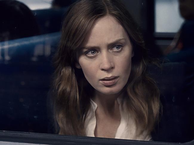 Rachel Watson (played by Emily Blunt) in a scene from film THE GIRL ON THE TRAIN Directed by Tate Taylor in cinemas October 6, 2016. An Entertainment One Films release.