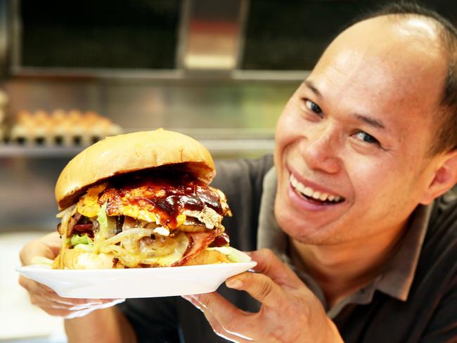 Wambie Whoppers owner Eric Phu Soksan was jailed for his offending. Picture: Peter Clark