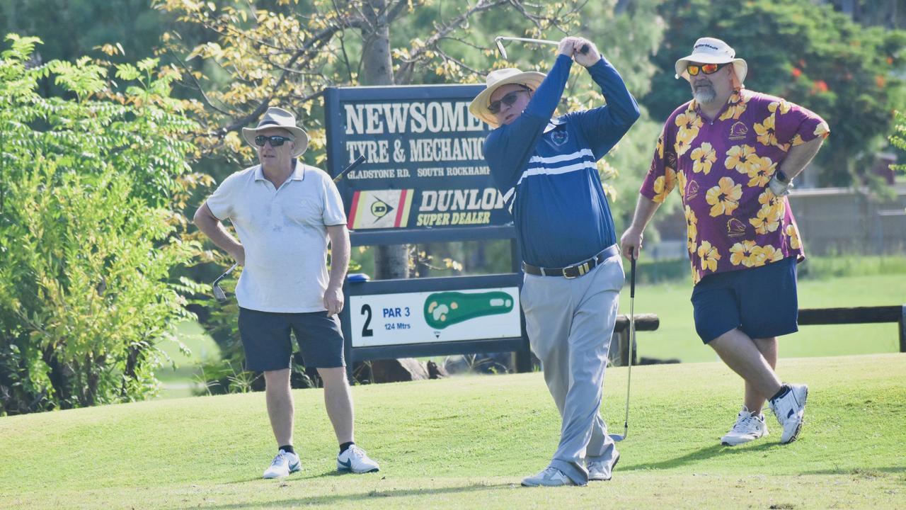 On course at the inaugural Brendon Hall Memorial Golf Day at the Rockhampton Golf Club on February 16, 2025.