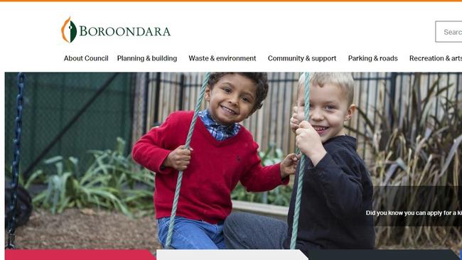 Boroondara Council has spent $11.7 million on its website.