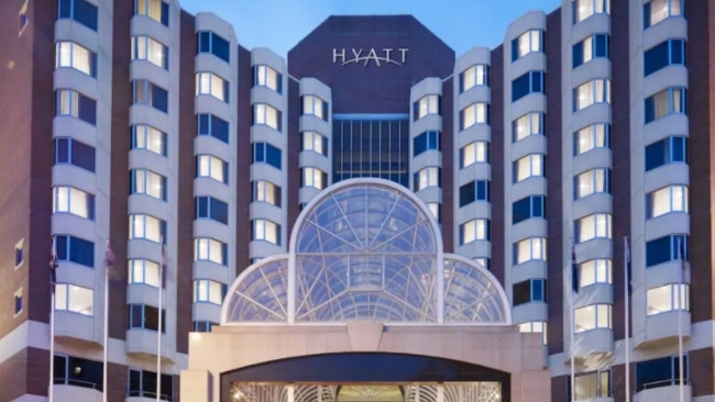 <h2>The Hyatt Regency</h2><p>You don&rsquo;t get to be a five-star stayer in any city by coasting on your rep and the Hyatt Regency is constantly evolving. Probably better suited to an older traveller who seeks quiet service and anticipation of their needs, it offer 366 rooms with views of the Swan River or city skyline.</p><p class="button-common"><a title="https://travel.escape.com.au/accommodation/detail/hyatt-regency-perth?HotelCode=03145556" href="https://travel.escape.com.au/accommodation/detail/hyatt-regency-perth?HotelCode=03145556" target="_blank" data-cta="https://travel.escape.com.au/accommodation/detail/hyatt-regency-perth?HotelCode=03145556" data-editable="true">Book here</a></p><p><strong>See also:</strong></p><p><a href="https://www.escape.com.au/top-lists/6-unforgettable-experiences-completely-unique-to-perth/image-gallery/b9216d44132185d68b32884fde1aebad">6 unforgettable experiences unique to Perth</a></p><p><a href="https://www.escape.com.au/destinations/australia/western-australia/the-best-camping-trips-near-perth/image-gallery/fca6fc166775cfa79da42168b847967a">The best camping trips near Perth.</a></p><p><a href="https://www.escape.com.au/destinations/australia/western-australia/the-perfect-3day-stay-in-perth/news-story/e6bf0e3e4f5b4efded4bb41066f5bc7e">The perfect three-day stay in Perth.</a></p>