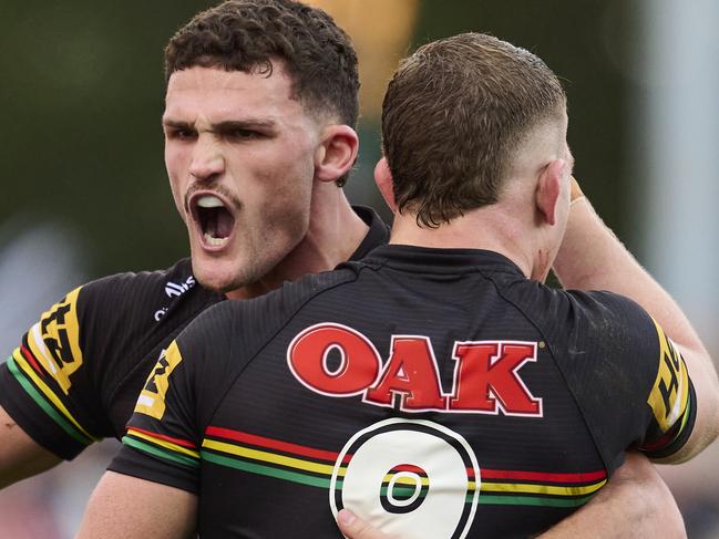 Nathan Cleary is one of the headline acts of the best time in rugby league. Picture: Getty Images