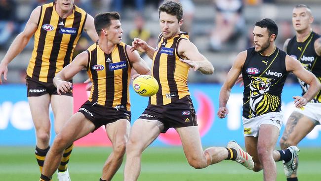 Hawthorn will wait for an update on Liam Shiels. Picture: Getty Images 