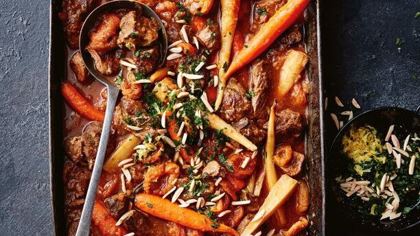 Try this lamb and apricot bake.