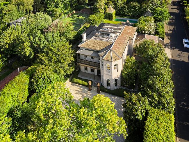 A magnificent old property in Harcourt St, Hawthorn East. Picture: Supplied