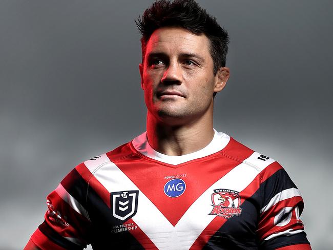 ***PLEASE CHECK WITH DT SPORT BEFORE USE ***Portrait of Sydney Roosters player Cooper Cronk at the SCG ahead of this weeks NRL Grand Final against the Canberra Raiders. Picture. Phil Hillyard