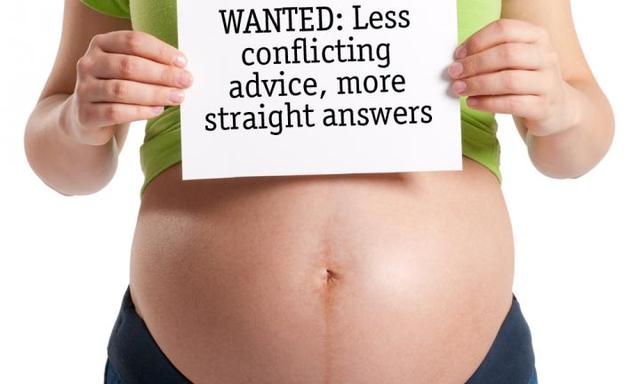 More conflicting advice for us pregnant ladies? Oh, yay!