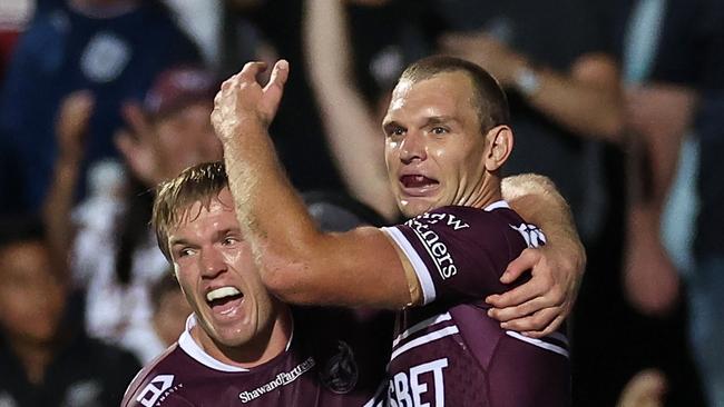 Sea Eagles teammates are backing Tom Trbojevic to recapture his 2021 form. Picture; Cameron Spencer/Getty Images