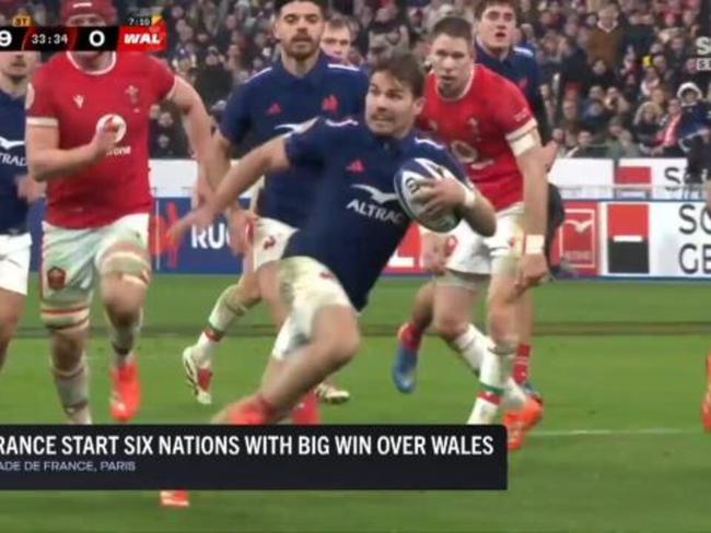 France thrash Wales in Six Nations