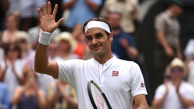 Roger Federer in 2018. Picture: AFP