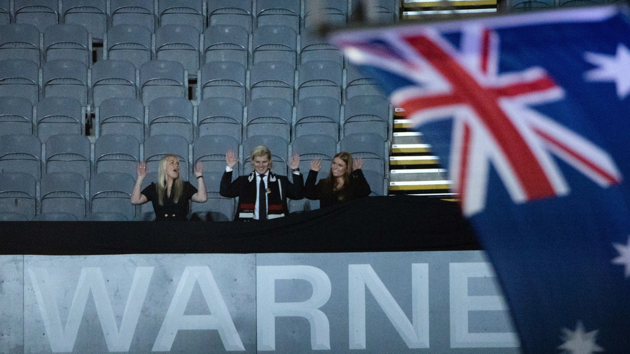 'Wonderful night': Shane Warne farewelled at MCG memorial