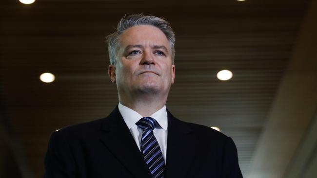 Finance Minister Mathias Cormann. Picture by Sean Davey.