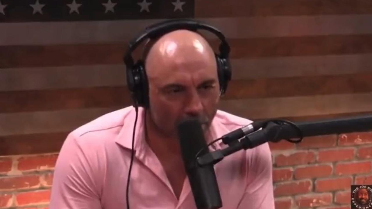 In a resurfaced clip from a 2018 appearance on The Joe Rogan Experience podcast, Elon Musk was asked about AI. Picture: The Joe Rogan Experience podcast