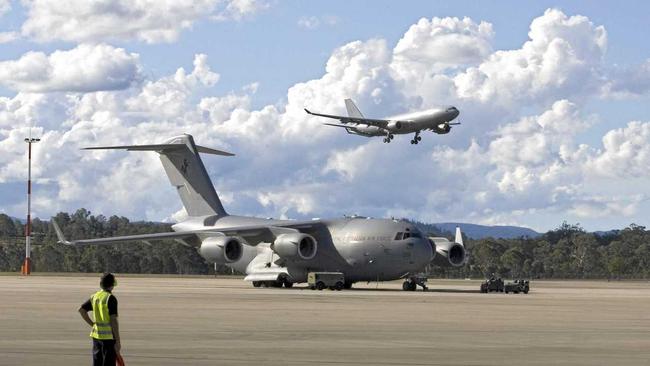 Australian communities stand to benefit from the Federal Government's spending on defence, says Christopher Pyne. Picture: ROYAL AUSTRALIAN AIR FORCE