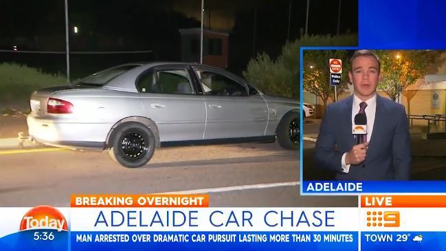 Dramatic Car Chase In Adelaide The Advertiser