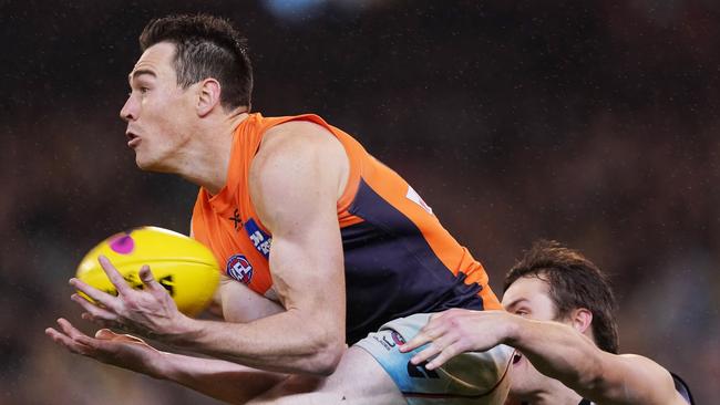 Jeremy Cameron and the Giants have won their way into the AFL grand final. Picture: AAP