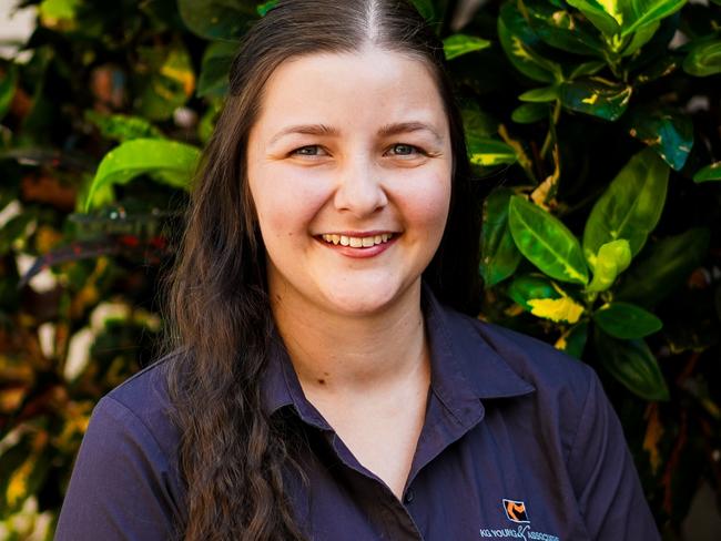 NT Real Estate Rookie Amy Hollobone, KG Young &amp; Associates. Picture: Supplied.