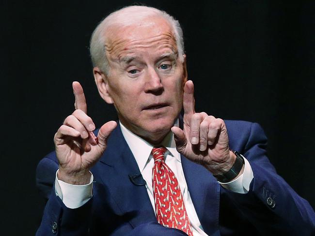 Former vice-president Joe Biden. Picture: AP 