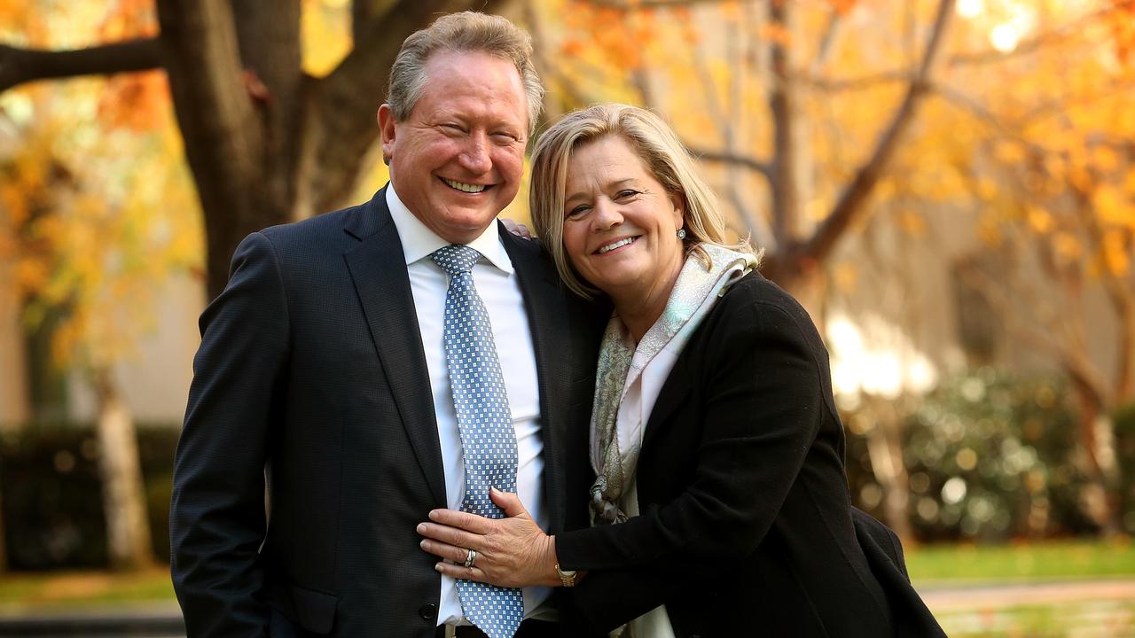 The couple have made record-breaking donations of $400 million in 2017 and $655 million in 2019. Picture: Kym Smith