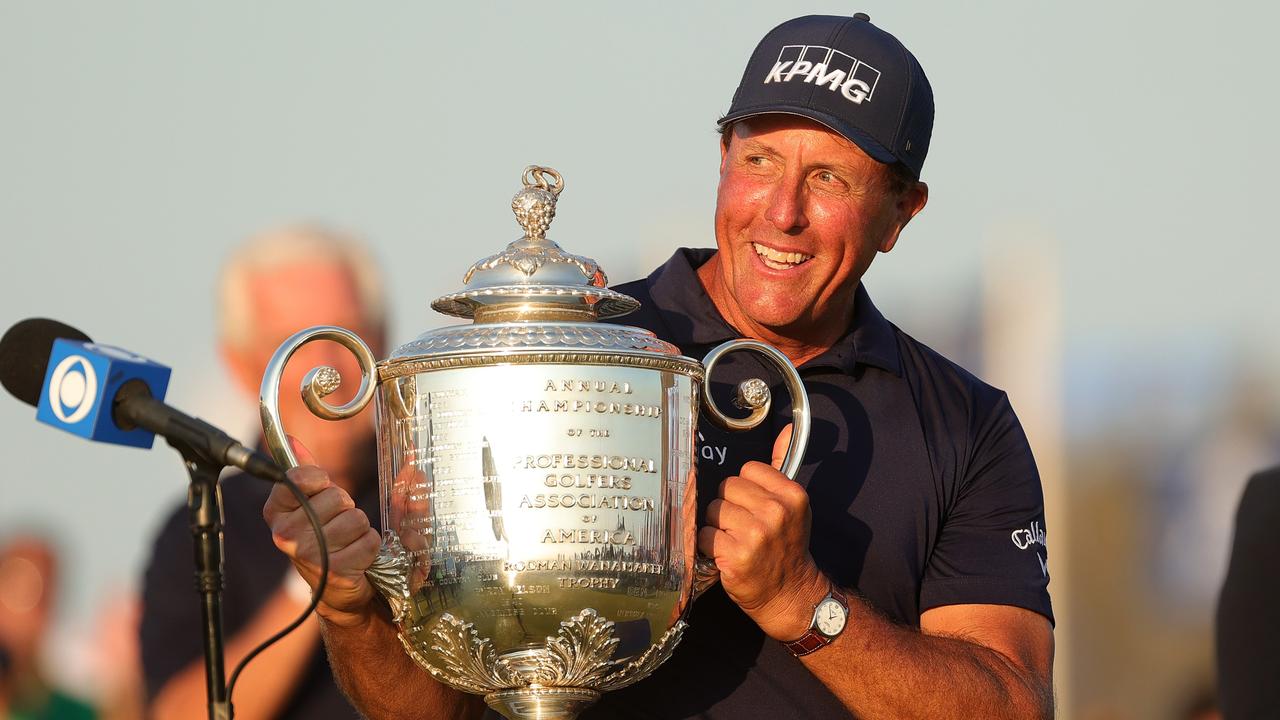 Phil Mickelson won the 2021 PGA Championship before moving to LIV Stacy Revere/Getty Images/AFP