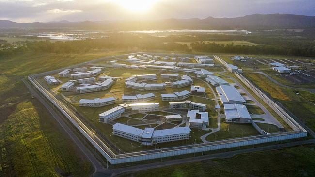 Raecin appeared in court via video link from the Clarence Correctional Centre at Grafton. Picture: Corrective Services (Serco).