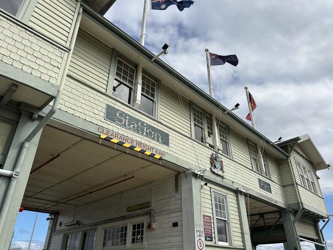 Princess Pier cruise ship terminal in Melbourne. Picture: Mitch Clarke