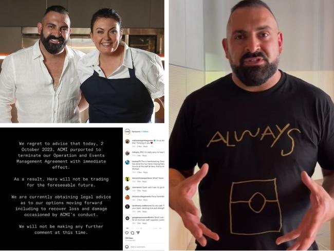 War of words as celeb chef’s restaurant shuts