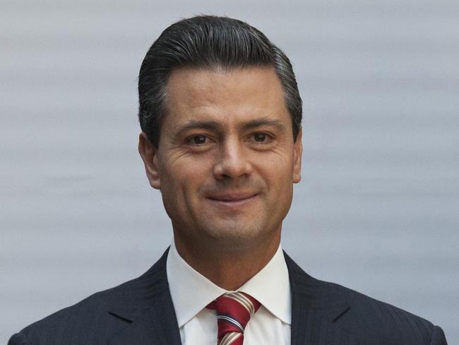 Enrique Pena Nieto has previously denied taking bribes. Picture: AP Photo/Alexandre Meneghini