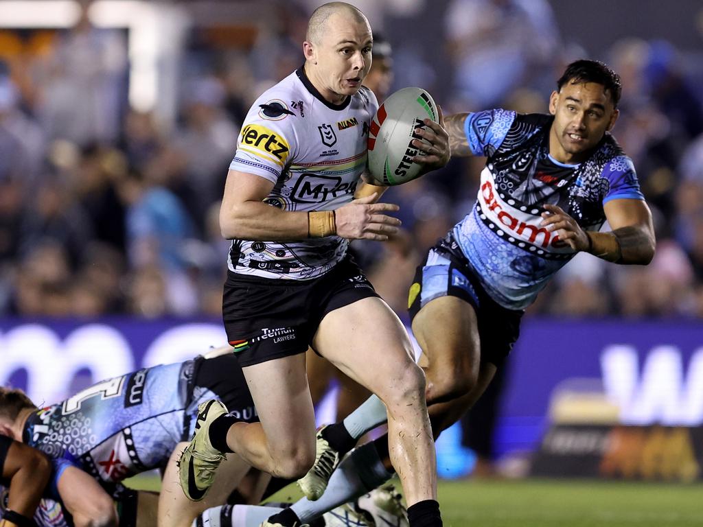 The Sharks haven’t been able to get close to the Panthers in recent times. Picture: Brendon Thorne/Getty Images