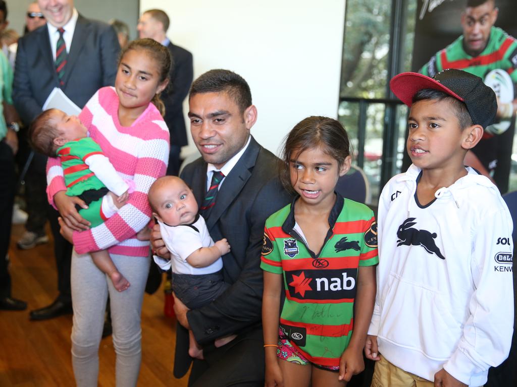 Nathan Merritt retired as one of South Sydney’s favourite players. Picture: Ross Schultz