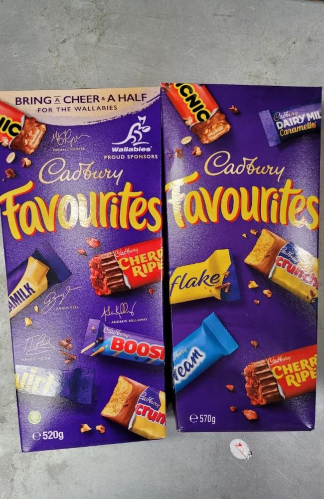 Aussies Furious As Cadbury Quietly Cuts Size Of Its Popular Favourites Box Au