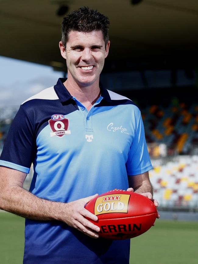 General Manager of AFL Cairns Craig Lees at Cazalys Stadium, Westcourt. Picture: Brendan Radke