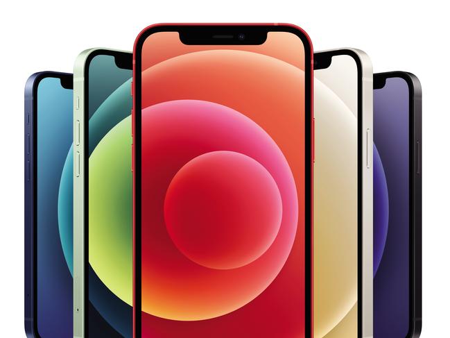 This year, Apple released for new 5G iPhone 12 models. Picture: Supplied