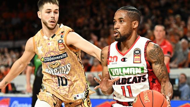 Perth Wildcats coach John Rillie has called on judges and fans alike not to forget about star Wildcats guard Bryce Cotton in the MVP race. Photo: Emily Barker/Getty Images.