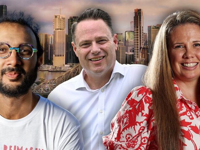 The race to be Brisbane's Lord Mayor is heating up with Jonathan Sriranganathan and Tracey Price ready to rock Adrian Schrinner's boat.