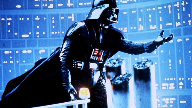 13/01/1997 PIRATE: Darth Vader character in scene from Star Wars film "The Empire Strikes Back". science fiction /Films/Titles/Empire/Strikes/Back