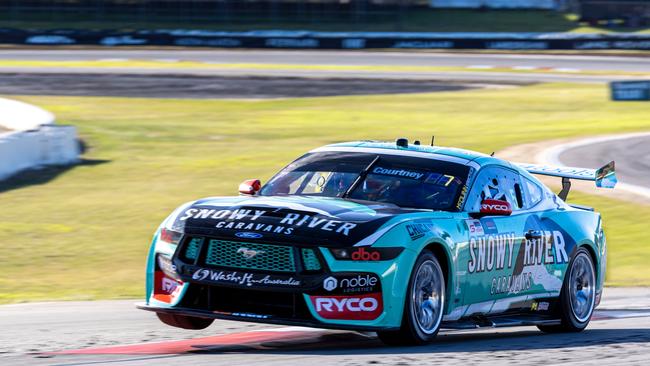 James Courtney will return to Symmons Plains for his 18th supercars event next weekend. Picture Supercars Australia.