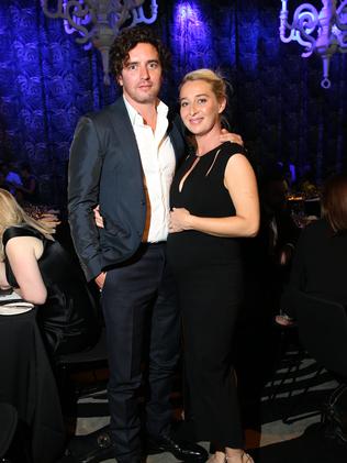 Asher Keddie shows off her baby bump at the GQ Men of The Year Awards