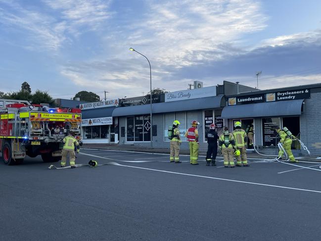 Fire and Rescue attended the scene. Picture: Tom McGann.