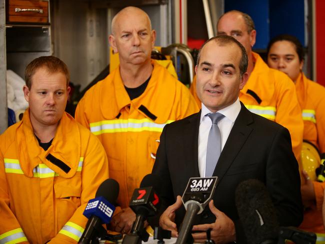 Emergency Services Minister James Merlino. Picture: Andrew Tauber