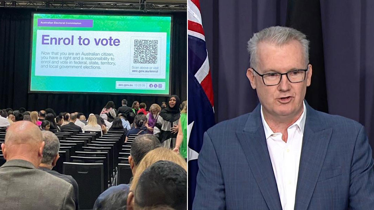 Poll officials ‘work crowd’ at controversial citizenship blitz