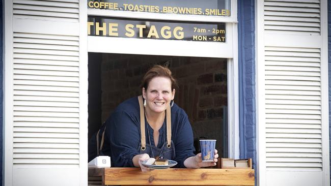 Sue Stagg owner of The Stagg set to open in Battery Point. Picture: Chris Kidd