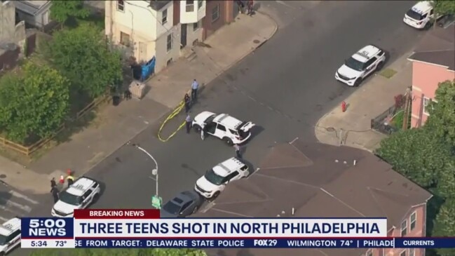 15-year-old Among 3 Teens Shot In North Philadelphia, Police Say | News ...