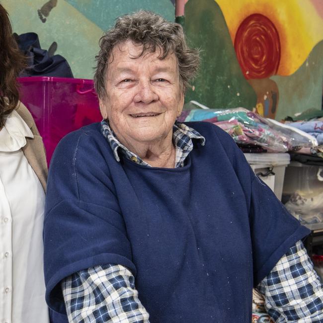 Toowoomba Women's Shed founder Jean Turner. Picture: Nev Madsen.